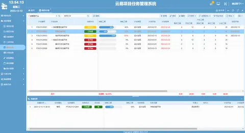 云易项目任务管理系统截图 18